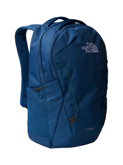 The North Face Vault Backpack, Blue/White, Blue/White