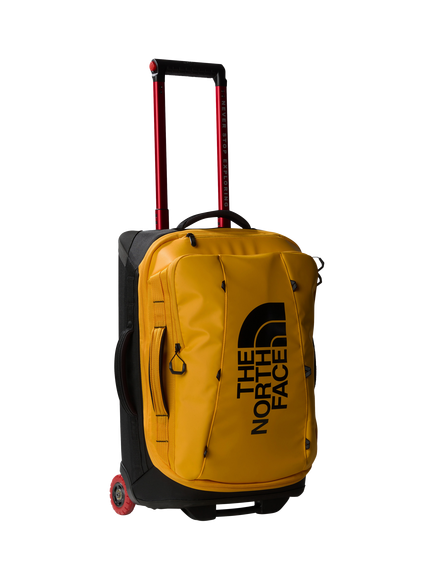 The North Face Base Camp Rolling Thunder 22" Travel Bag, 40L, Gold/Black, Gold/Black