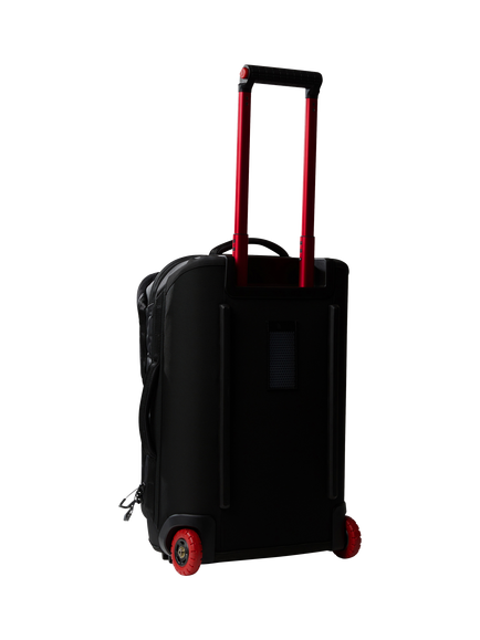 The North Face Base Camp Rolling Thunder 22" Travel Bag, 40L, Black - view 2, Black/White