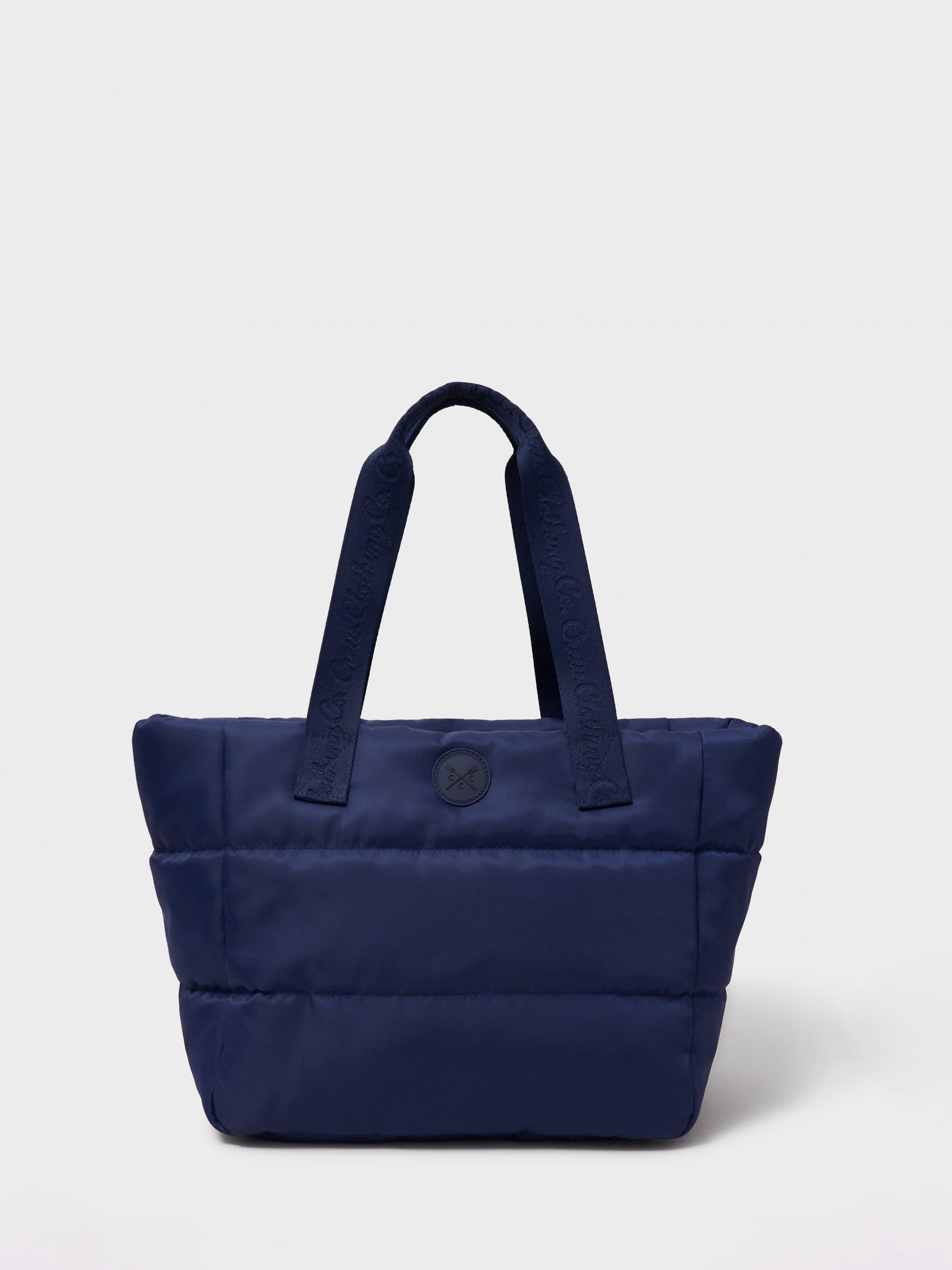 Crew Clothing Nylon Shoulder Bag Navy Blue