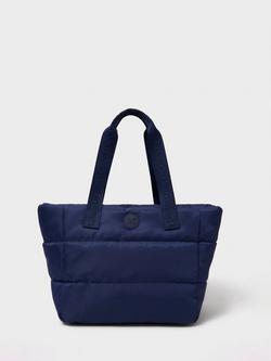 Crew Clothing Nylon Shoulder Bag, Navy Blue, Navy Blue