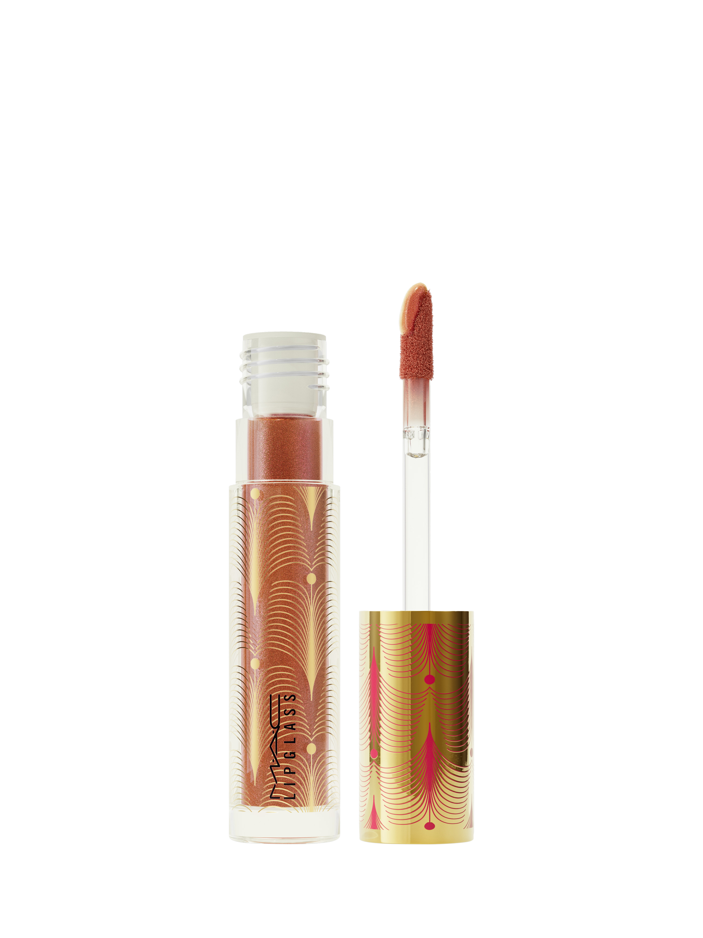 MAC Limited Edition Gift Of Gold Lipglass, Ruby Sparks