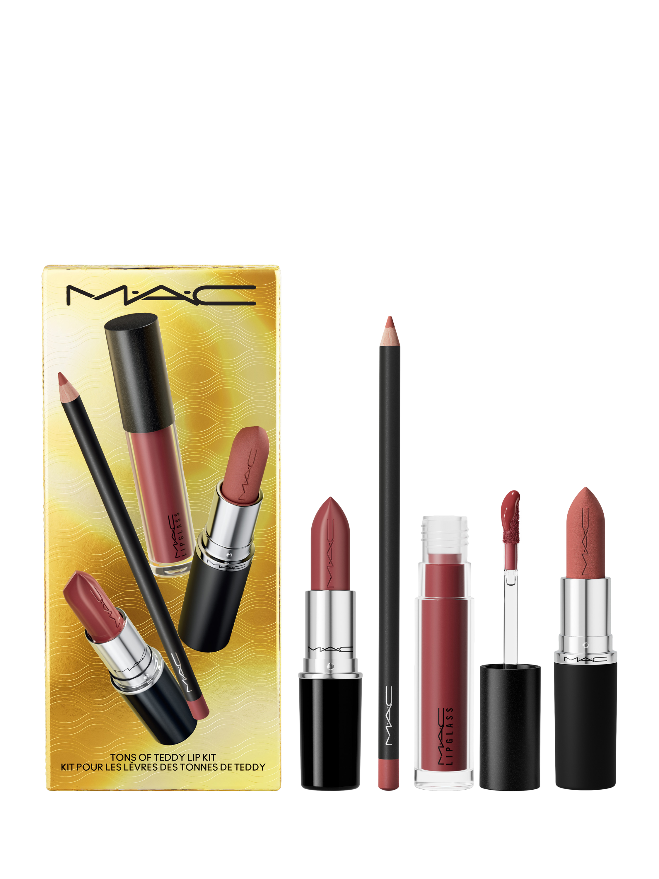 MAC Tons of Teddy M·A·Cximal Silky Matte Lip Kit