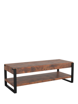 AVF Ridegwood FS1200RIDLW TV Stand for TVs up to 60", Dark Wood