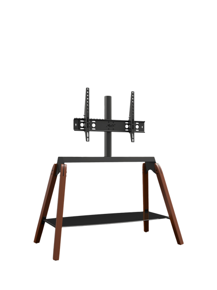 AVF Hoxton Quad FSL 1120 TV Stand for TVs up to 86”, Dark Wood