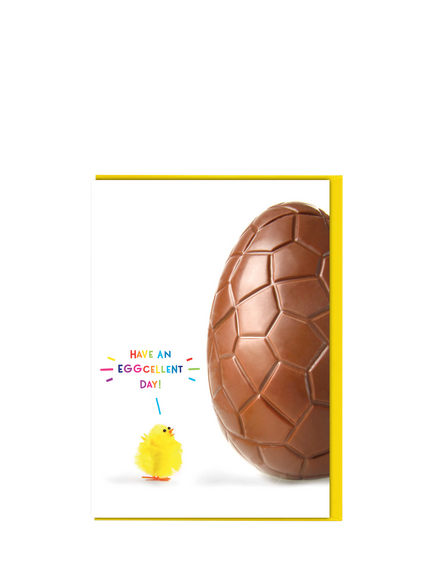 Brainbox Candy Eggcellent Day Easter Card, 