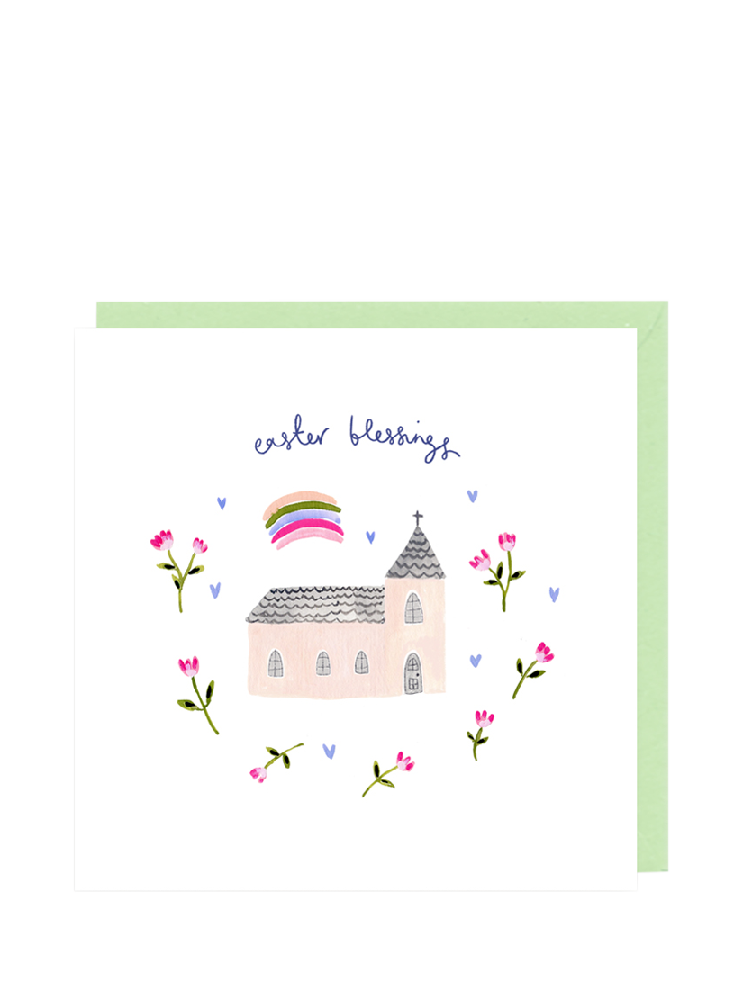 Louise Mulgrew Designs Chapel Easter Blessings Easter Card