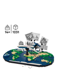 LEGO Family Travel Moments World Map Building Toy Set 1838