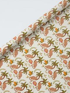 Elizabeth Scarlett Jungle Wrapping Paper, 3m, Cream