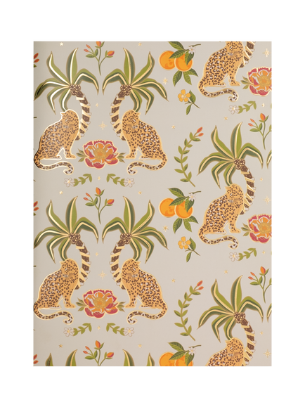 Elizabeth Scarlett Jungle Wrapping Paper, Multi, Multi