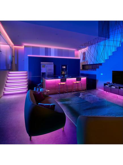 WiZ Smart LED Strip RGB Colour, 4m - view 2, Multi