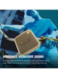 Marshall Willen II Portable Bluetooth Speaker, Cream