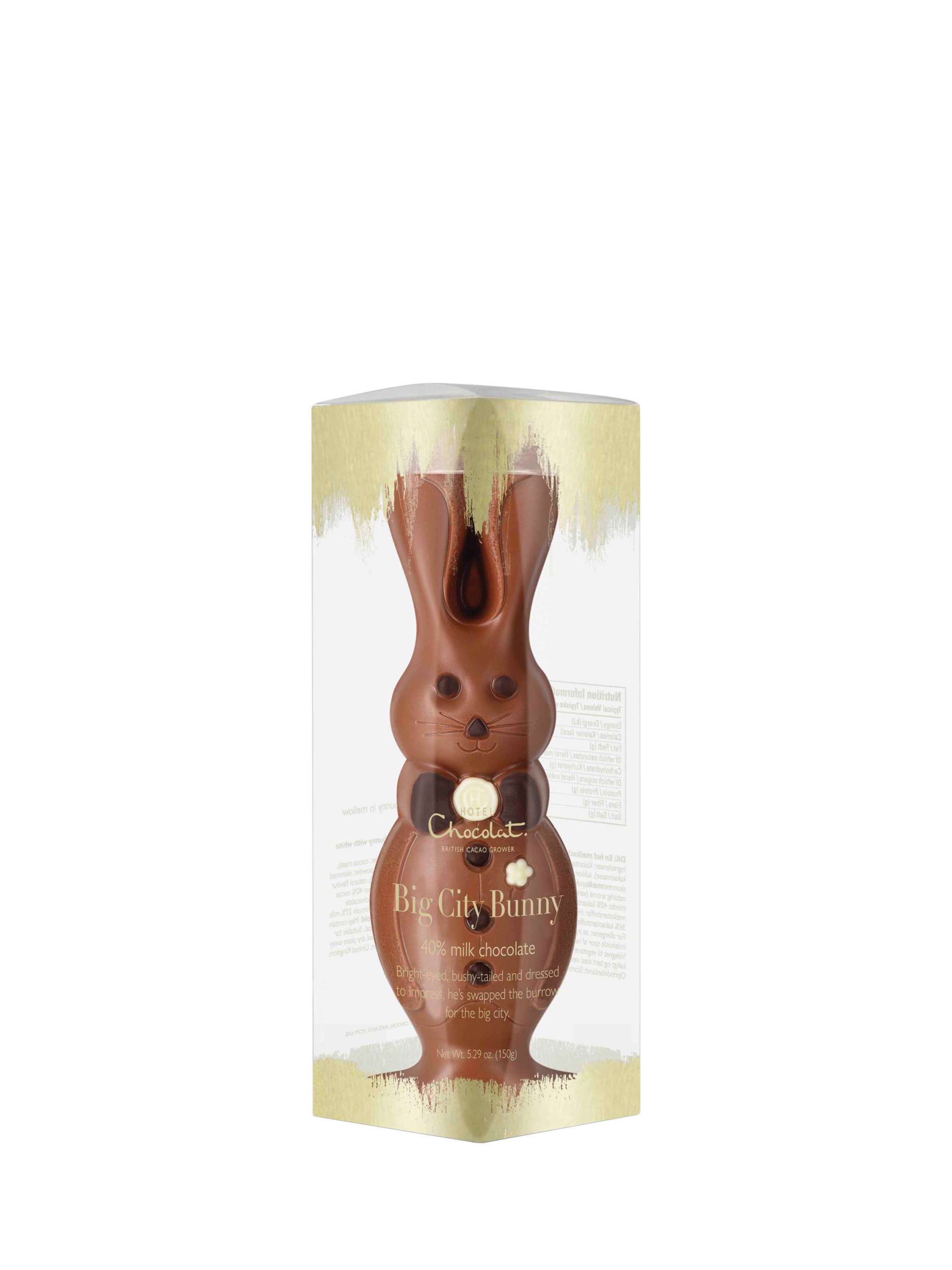 Hotel Chocolat Milk Chocolate Big City Easter Bunny, 150g