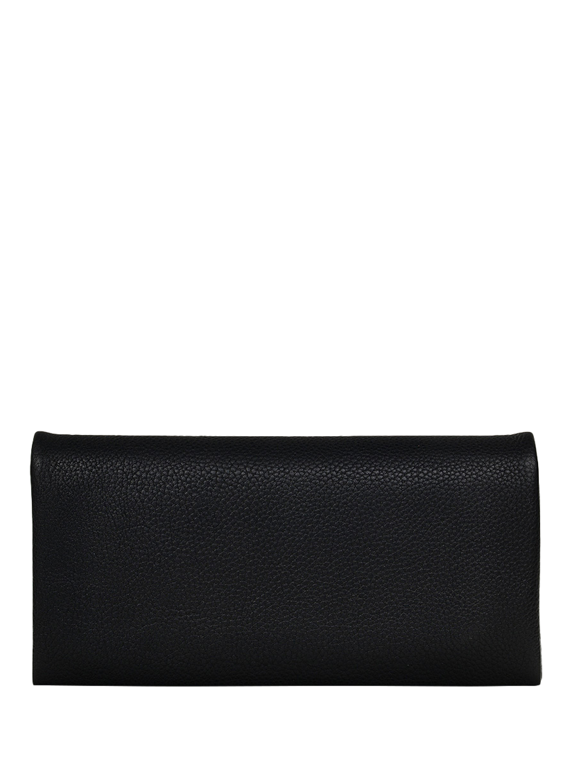 Product image 2 of 4, which shows Radley Mallow Street Leather Large Flapover Matinee Purse, Black