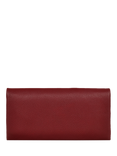 Radley Mallow Street Leather Large Flapover Matinee Purse, Cranberry