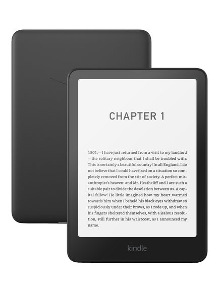 Amazon Kindle Paperwhite (2024), Waterproof eReader, 7" High Resolution Illuminated Touch Screen with Adjustable Warm Light, 16GB, with Special Offers, Black