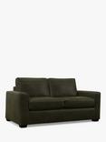 John Lewis Oliver II Medium 2 Seater Leather Sofa, Dark Leg