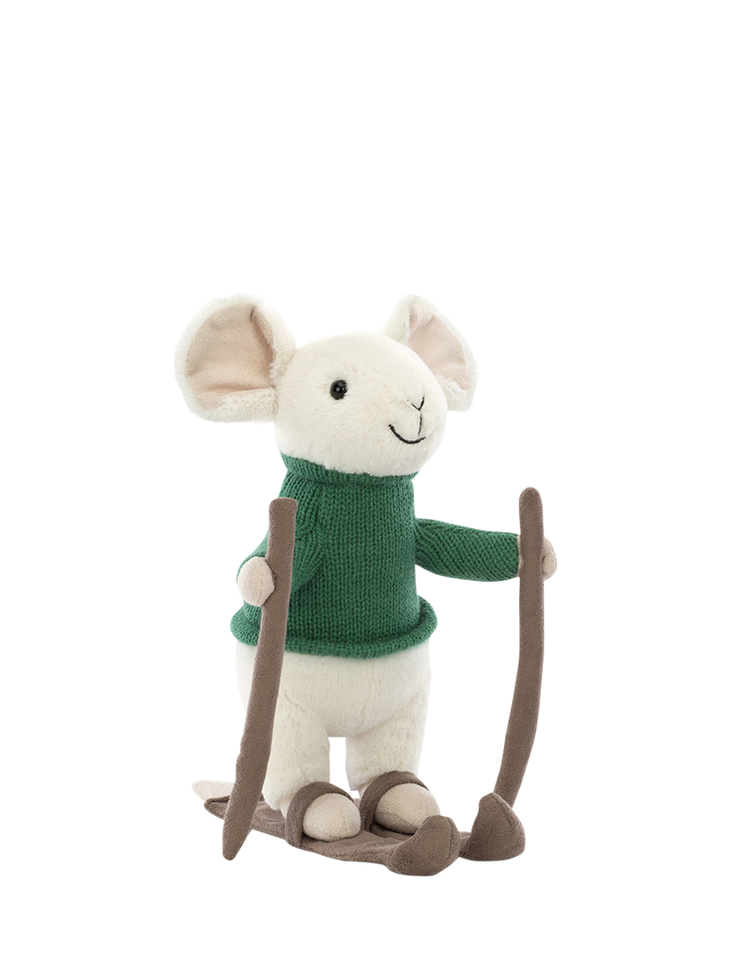Jellycat Merry Mouse Skiing Soft Toy