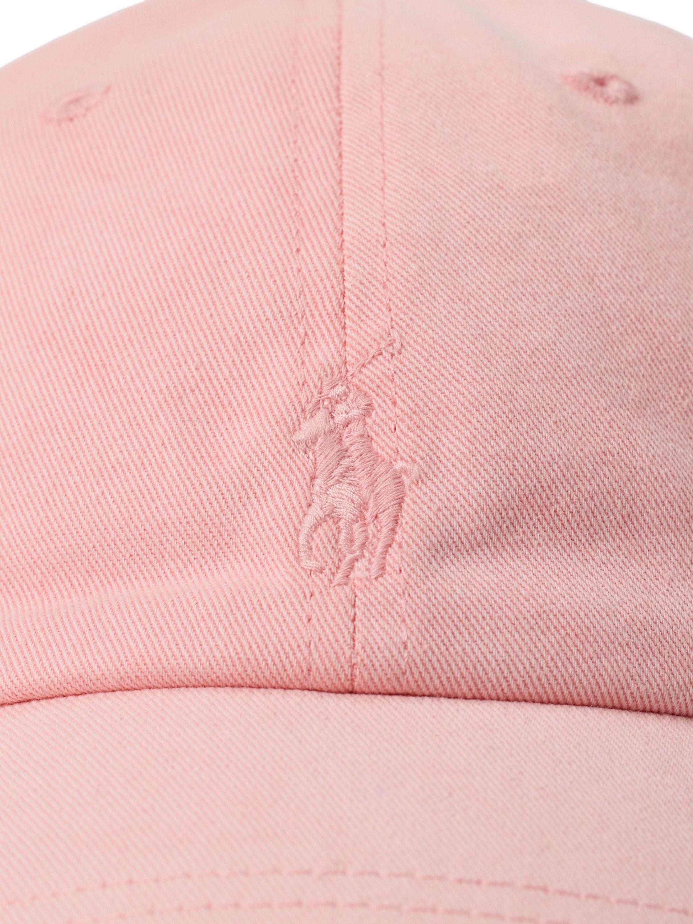 Product image 3 of 3, which shows Ralph Lauren Mineral-Dyed Twill Baseball Cap, Rose