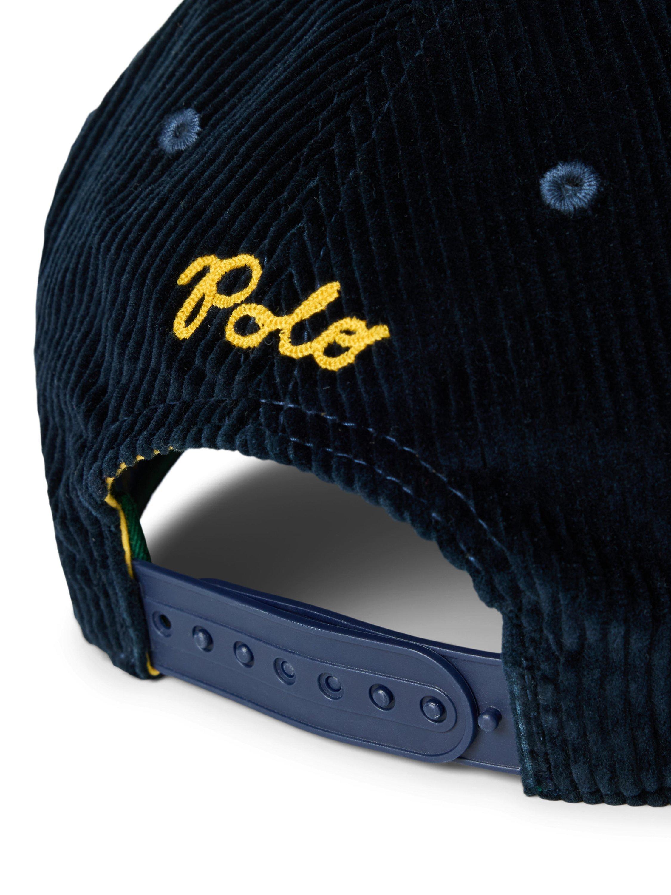 Product image 3 of 3, which shows Ralph Lauren Rackets Trucker Cap, Aviator Navy
