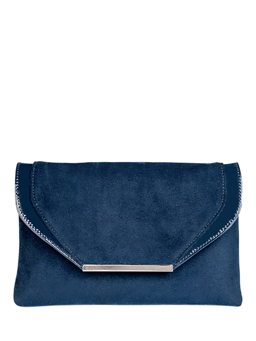 Dorothy perkins blue clutch bag online