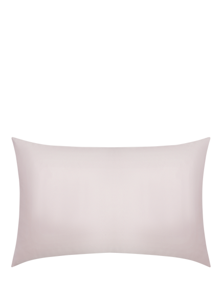 Jasper Conran London Organic Mulberry Silk Standard Pillowcase - view 2, Blush