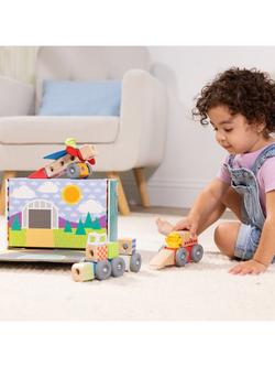 Melissa & Doug Blockables Vehicles Play Set - view 2, Multi