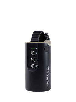 Sleepytroll Rechargeable Sensor Controlled Baby Rocker 2.0, Black, Black