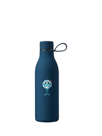 Tinc Spaceman Water Bottle, 500ml, Blue, Blue