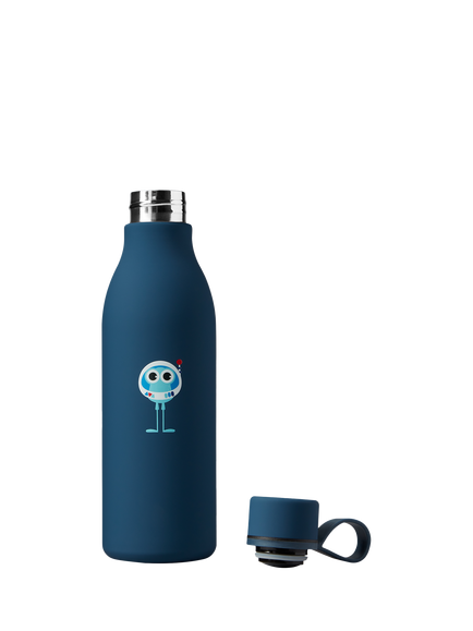 Tinc Spaceman Water Bottle, 500ml, Blue - view 2, Blue