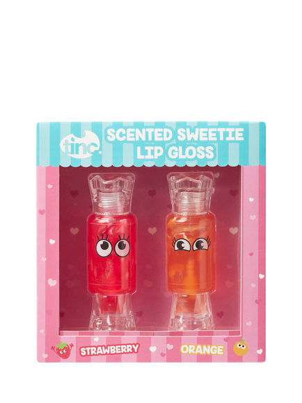 Tinc Scented Sweetie Lip Gloss, Pack of 2, Multi