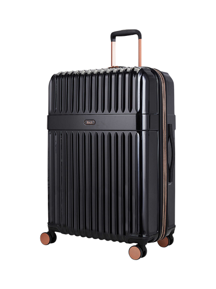 Rock Selene 8-Wheel Hard Shell Suitcase, Set of 3 - view 2, Black