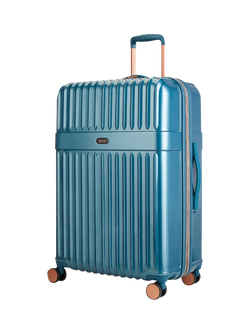 Rock Selene 8-Wheel Hard Shell Suitcase, Set of 3 - view 2, Blue