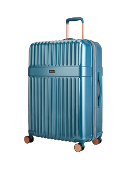 Rock Selene 8-Wheel Hard Shell Suitcase, Set of 4 - view 2, Blue