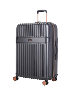 Rock Selene 8-Wheel Hard Shell Suitcase, Set of 4 - view 2, Charcoal