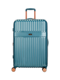 Rock Selene 8-Wheel 75cm Hard Shell Expandable Large Case, 110L, Blue
