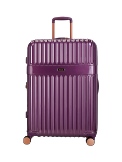 Rock Selene 8-Wheel 75cm Hard Shell Expandable Large Case, 110L - view 2, Purple