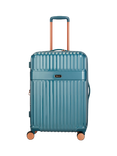 Rock Selene 8-Wheel 66cm Hard Shell Expandable Medium Case, 65L, Blue