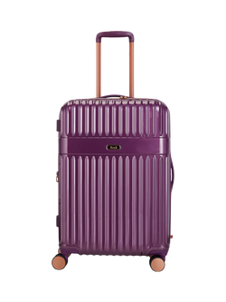 Rock Selene 8-Wheel 66cm Hard Shell Expandable Medium Case, 65L - view 2, Purple