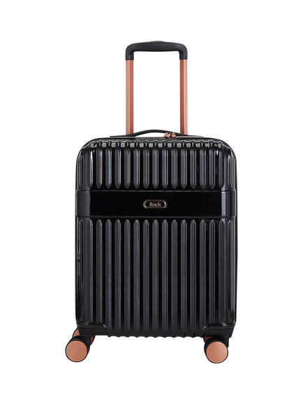 Rock Selene 8-Wheel 54cm Hard Shell Cabin Case, 37L - view 2, Black
