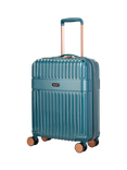 Rock Selene 8-Wheel 54cm Hard Shell Cabin Case, 37L, Blue