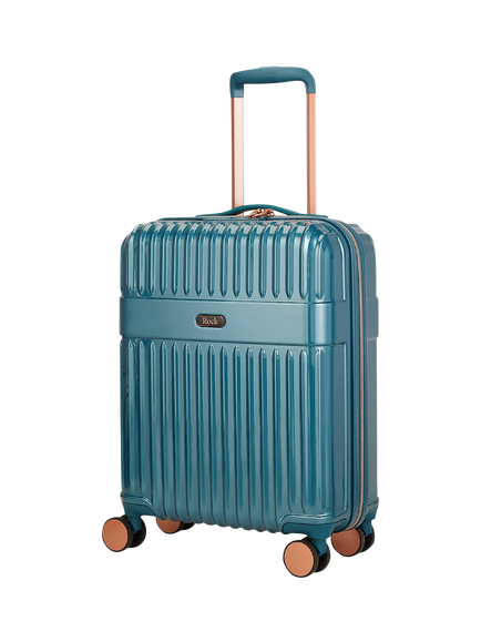 Rock Selene 8-Wheel 54cm Hard Shell Cabin Case, 37L, Blue