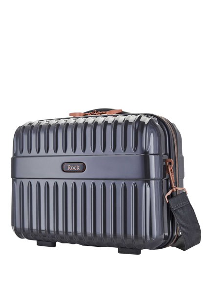 Rock Selene 29cm Hard Shell Vanity Case, 16L, Charcoal