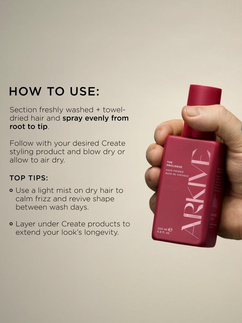 Product image 5 of 8, which shows ARKIVE The Prologue Hair Primer, 60ml
