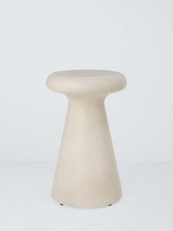 John Lewis Round Garden Side Table, Concrete, Concrete