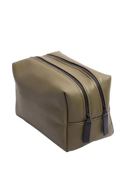 Gardner Double Zip Large Travel Washbag, Multi, Multi