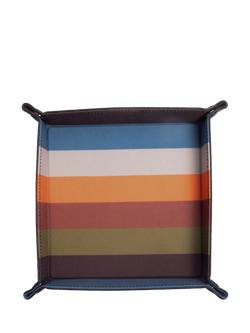 Gardner Stripe Catch All Tray, Multi - view 2, Multi