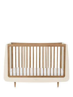 Snüz Snüzkot Skandi Cotbed - view 2, Cashmere/Walnut