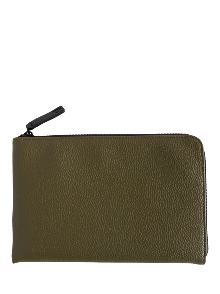 Gardner Zipped Travel Wallet, Green, Green
