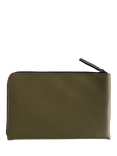 Gardner Zipped Travel Wallet, Green